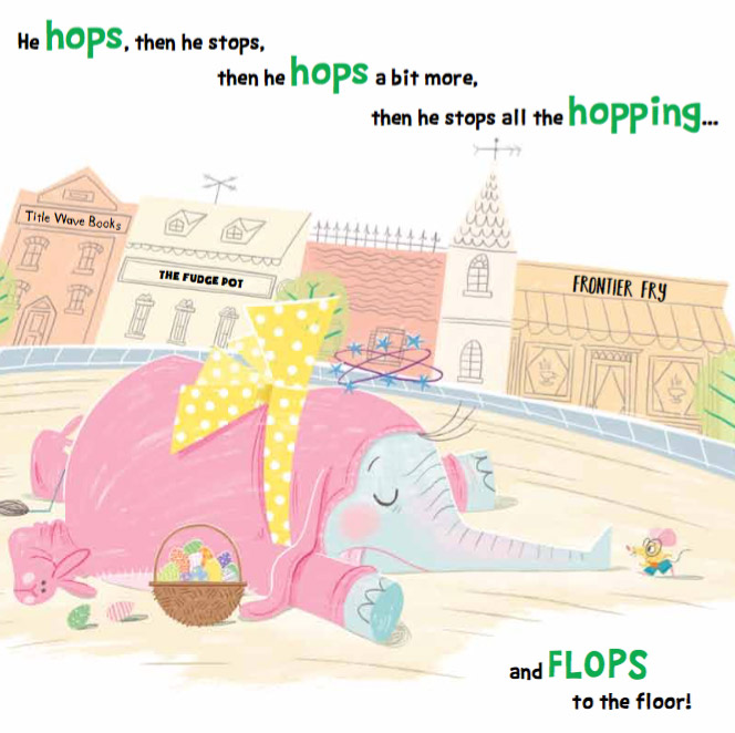 Tiny Elephant Hop Hop Stop